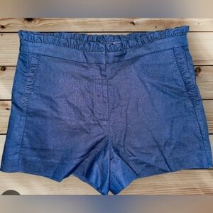 J Crew Linen Chambray Shorts